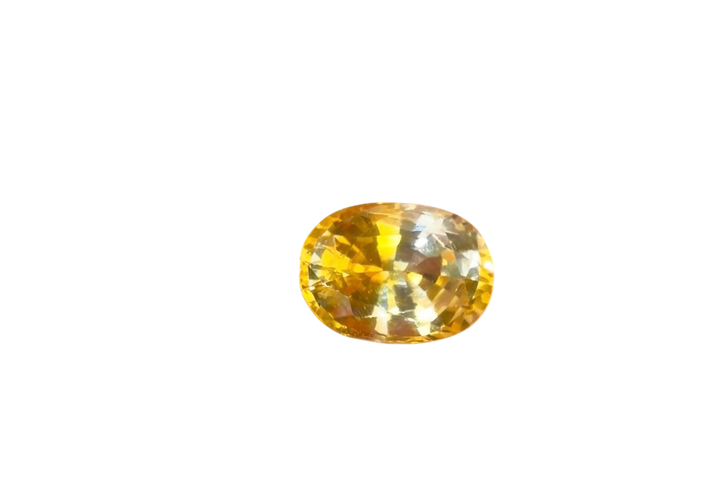 Saphir bicolore chauffé 2.41 carats - vue 1