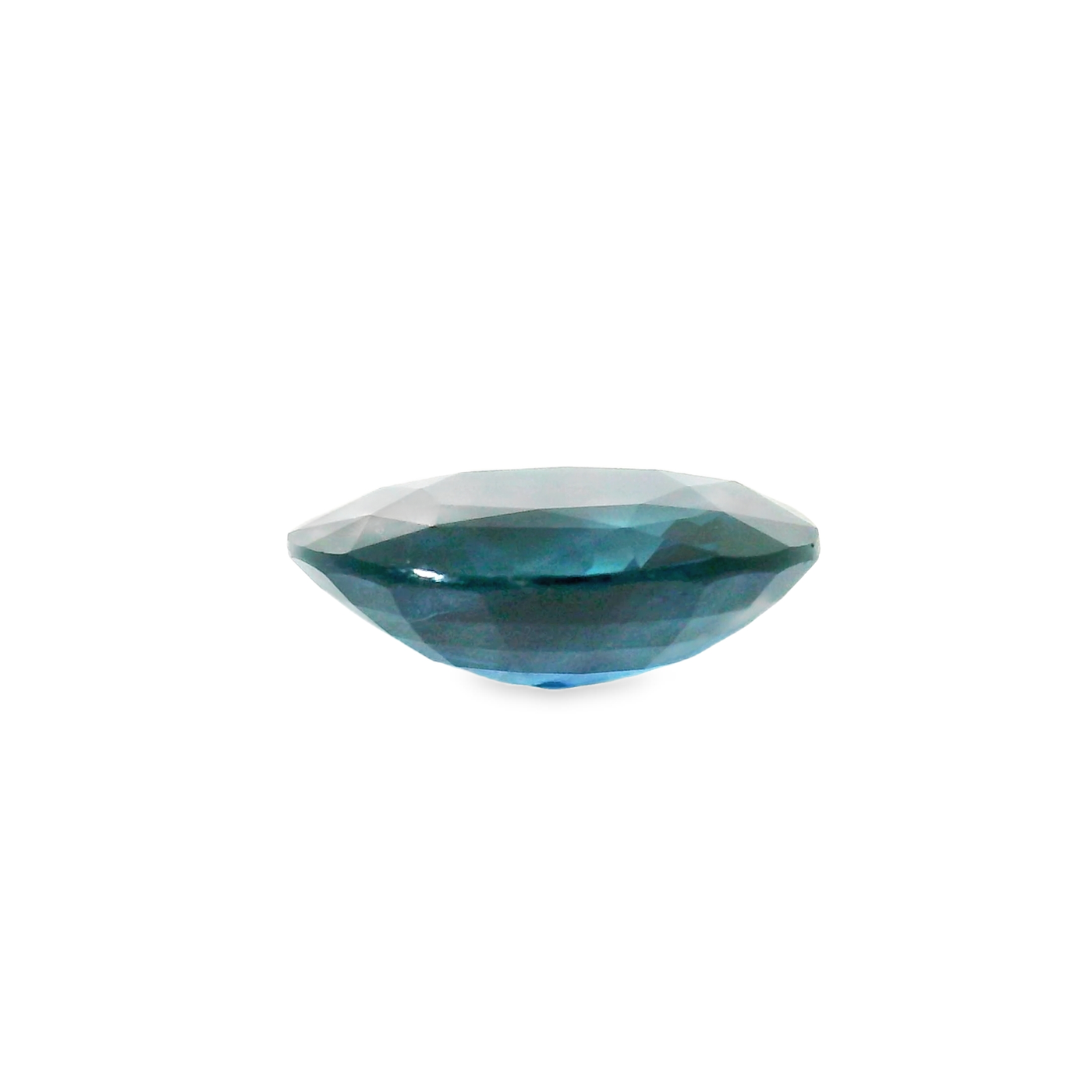 Saphir bleu 2.70 carats ovale chauffé