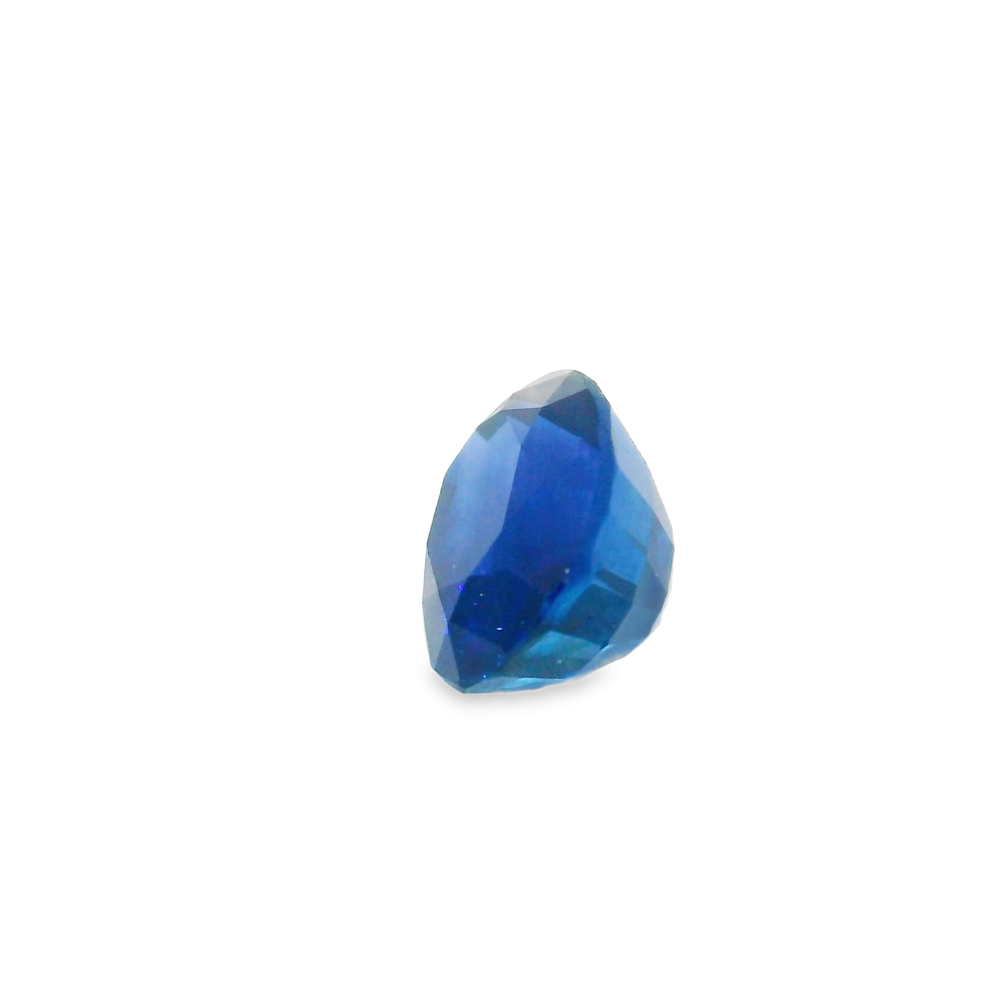 Saphir bleu 2.03 carats ovale non chauffé