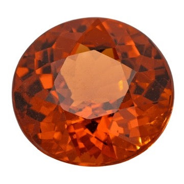 Grenat Hessonite 4.59 carats rond - vue 1