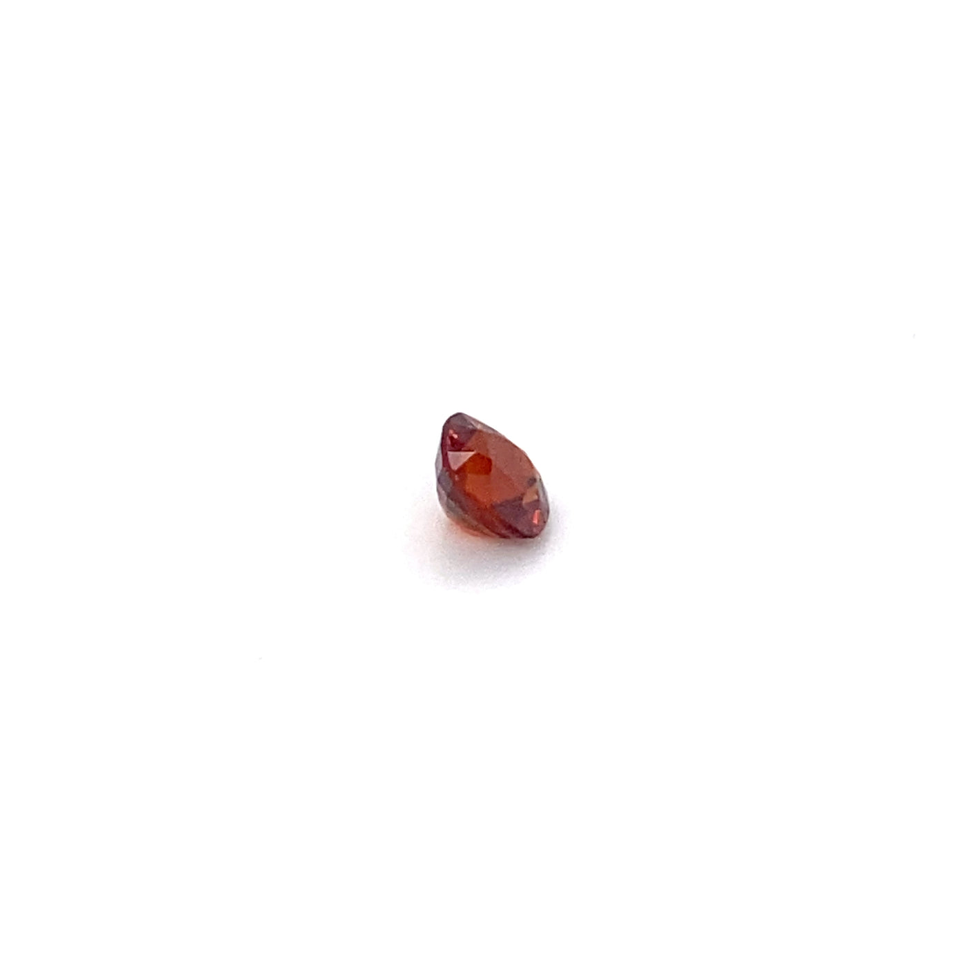 Spinelle orange rouge 1.01 carat coussin
