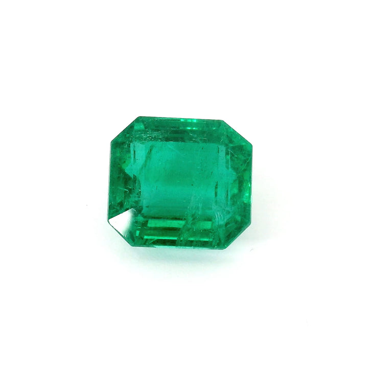 Emeraude 5.06 carats émeraude Zambie faiblement huilée - vue 1
