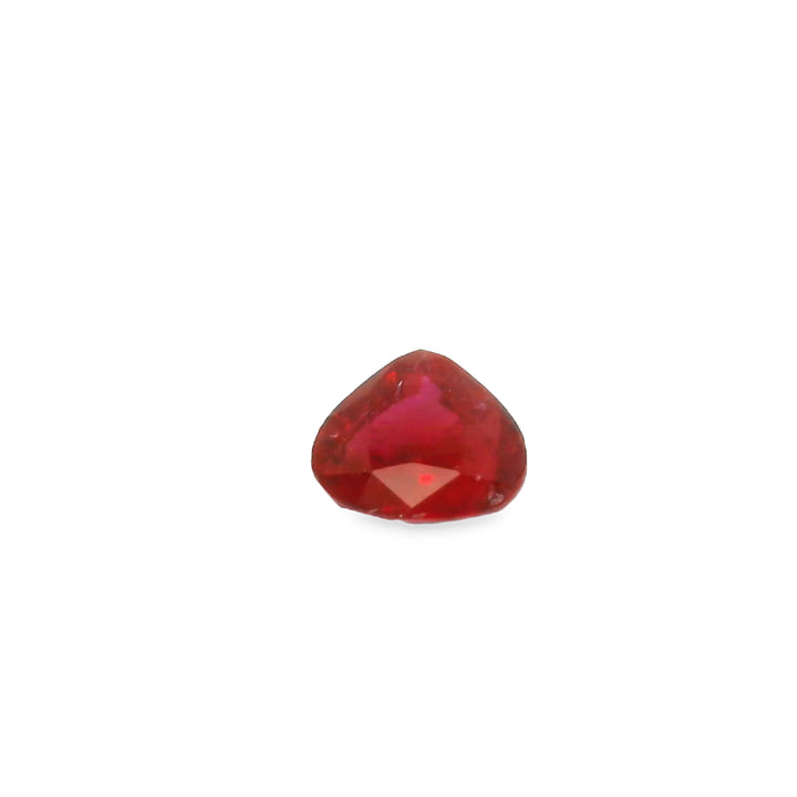 Rubis 0.7 carat chauffé - vue 1