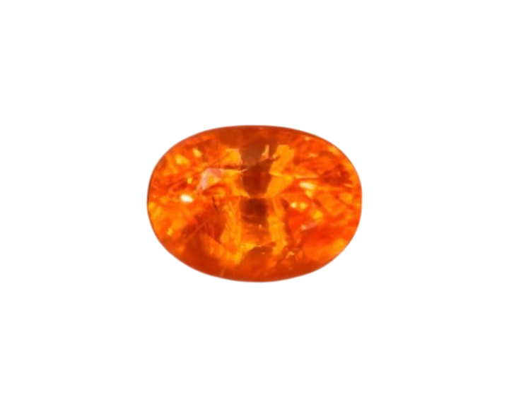 Grenat mandarin 0.95 carats - vue 1