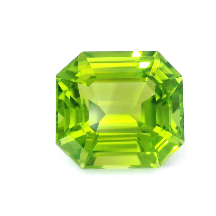 Péridot naturel 11.31 carats octogone - vue 1