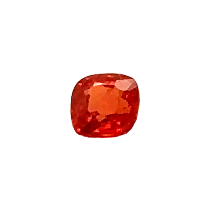 Spinelle orange 0.79 carats coussin - vue 1