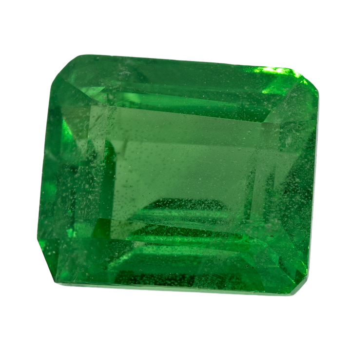 Tsavorite 3.11 carats émeraude - vue 1