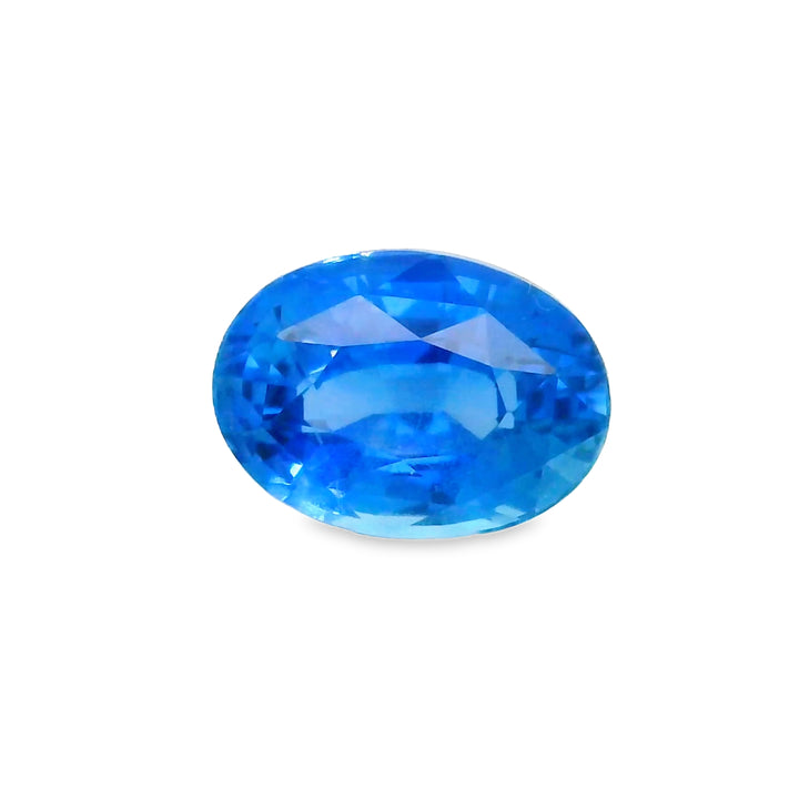 Saphir Bleu Cornflower naturel non chauffé 3.08 ct – Blue Sapphire - vue 1