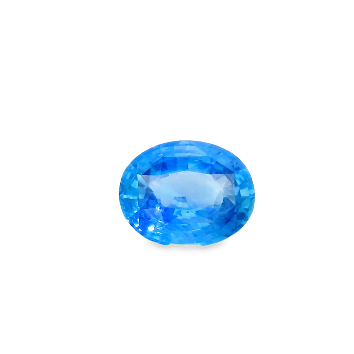 Saphir Bleu Cornflower naturel non chauffé 3.19 ct – Blue Sapphire - vue 1
