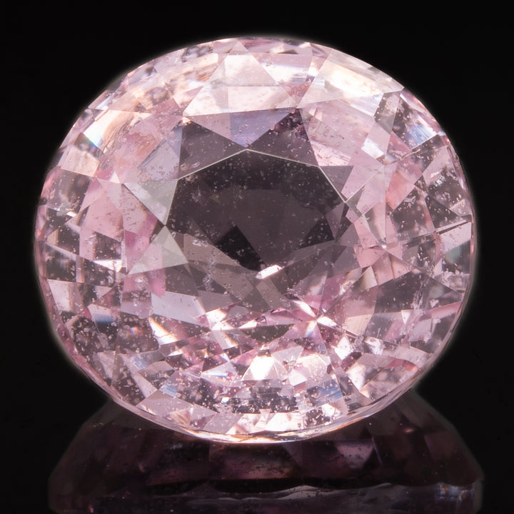 Saphir padparadscha 2.14 carats ovale non chauffé - vue 1