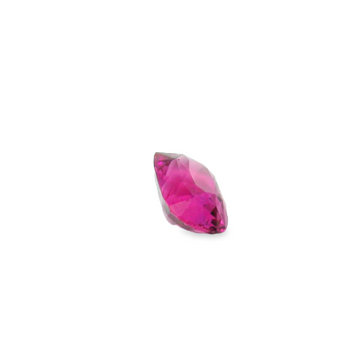 Saphir rose 1.42 carats coussin chauffé