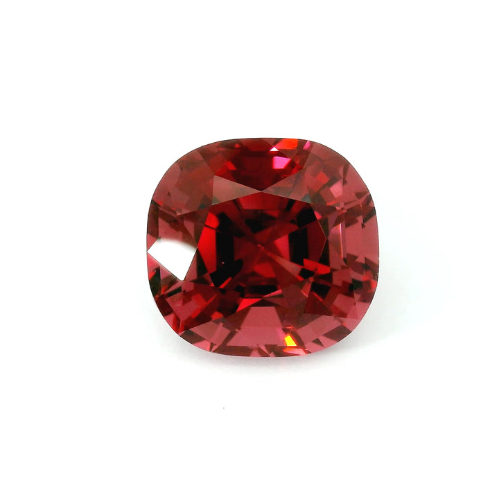 Spinelle rouge de Tanzanie 9.08 carats non chauffé coussin - vue 1