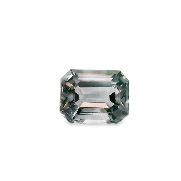Spinelle gris 3.46 carats non traité octogonale - vue 1