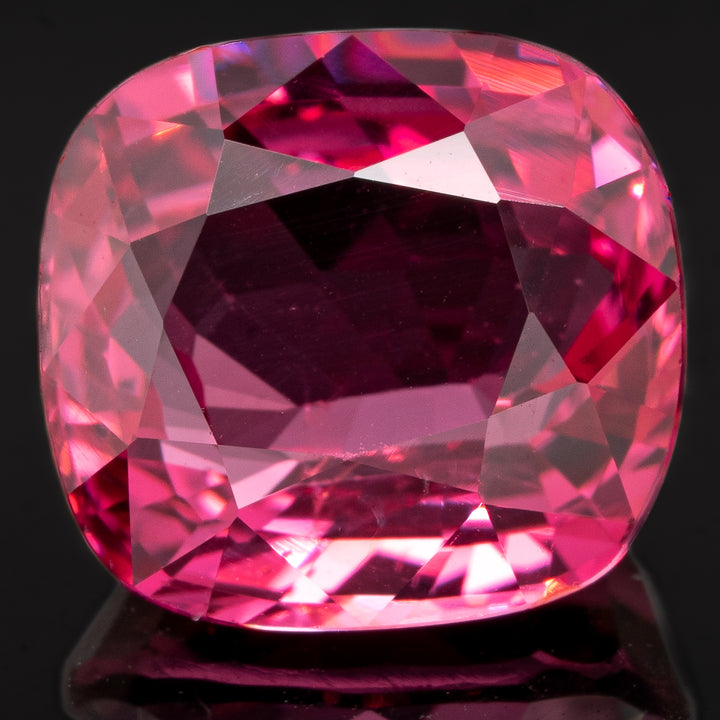 Spinelle rose 3.03 carats coussin - vue 1