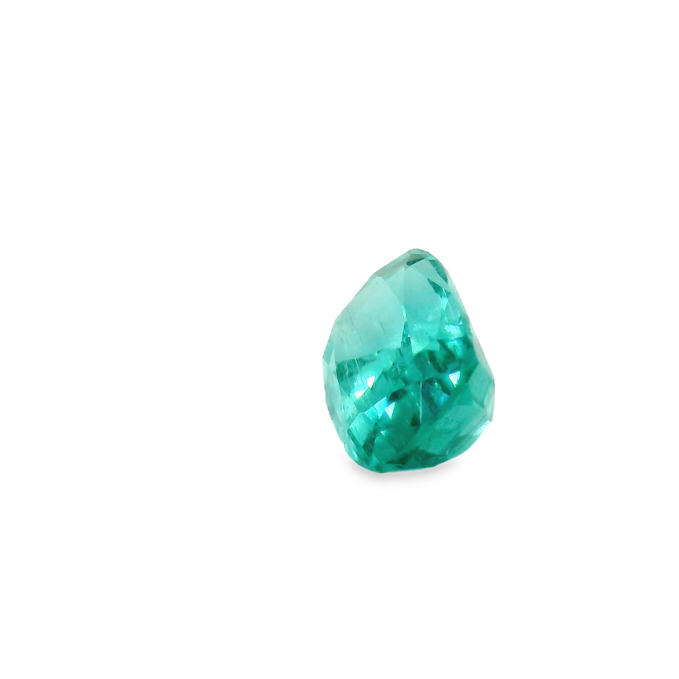 Tourmaline blue lagoon 2.16 carats coussin non traitée