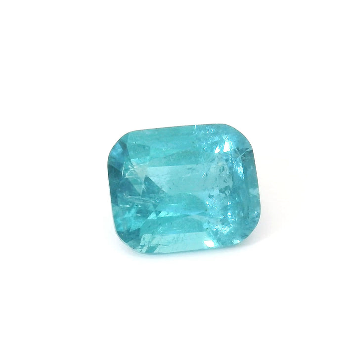 Tourmaline blue lagoon 3.21 carats coussin - vue 1