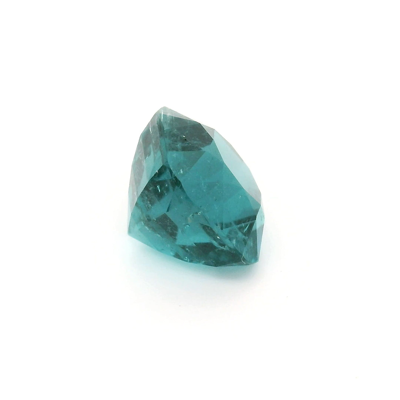 PRIX SUR DEMANDE Tourmaline blue lagoon 6.43 carats coussin