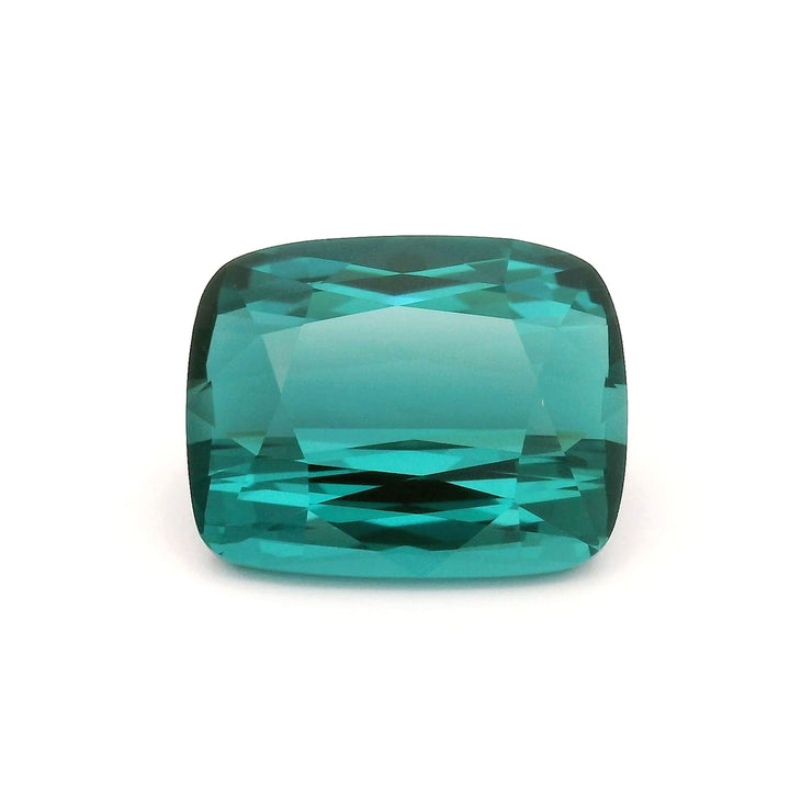 Tourmaline indicolite 10.96 carats coussin - vue 1
