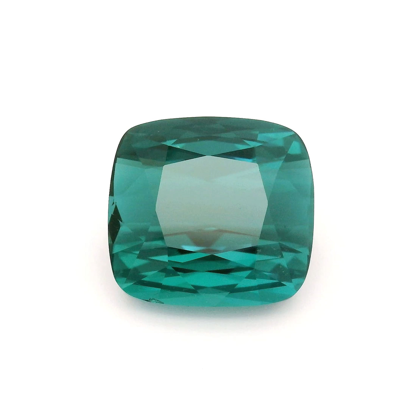 PRIX SUR DEMANDE Tourmaline indicolite 12.87 carats coussin