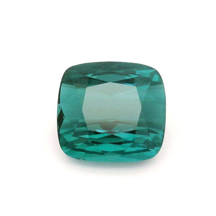 Tourmaline indicolite 12.87 carats coussin - vue 1