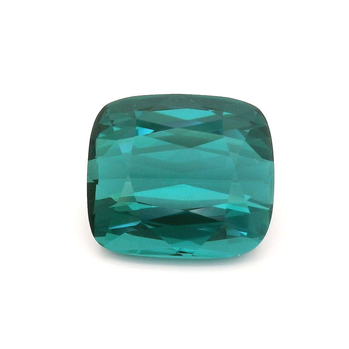 Tourmaline indicolite 13.81 carats coussin - vue 1