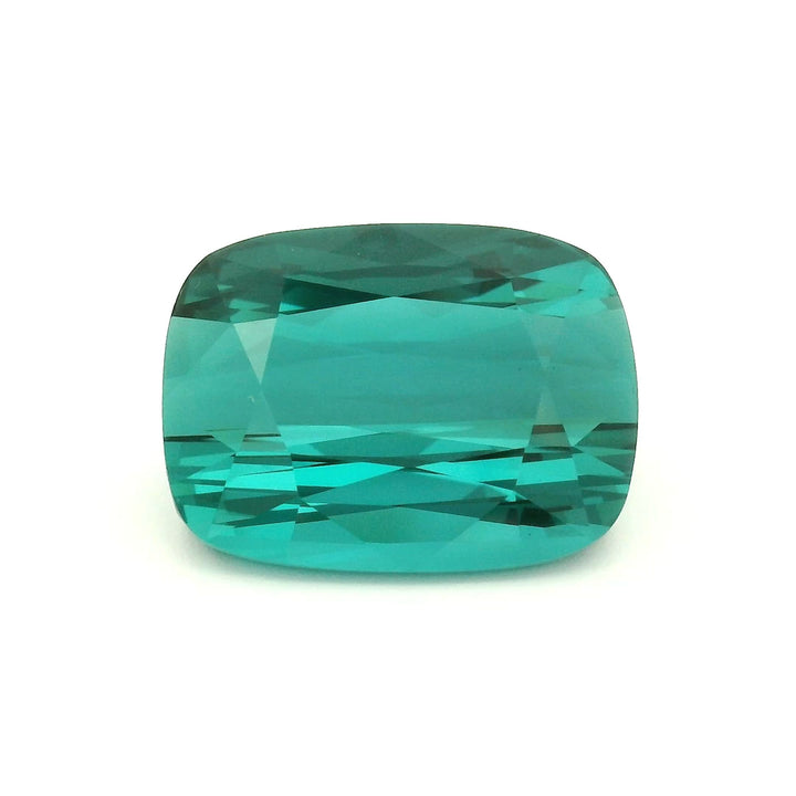 Tourmaline indicolite 15.92 carats coussin - vue 1