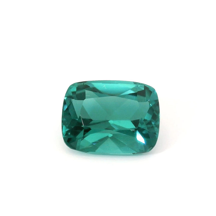 Tourmaline blue lagoon 3.41 carats coussin - vue 1
