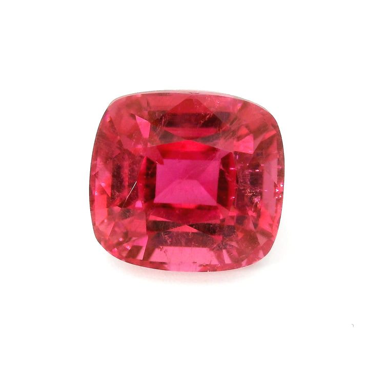 Tourmaline Rubellite naturelle 8.71 carats coussin - vue 1