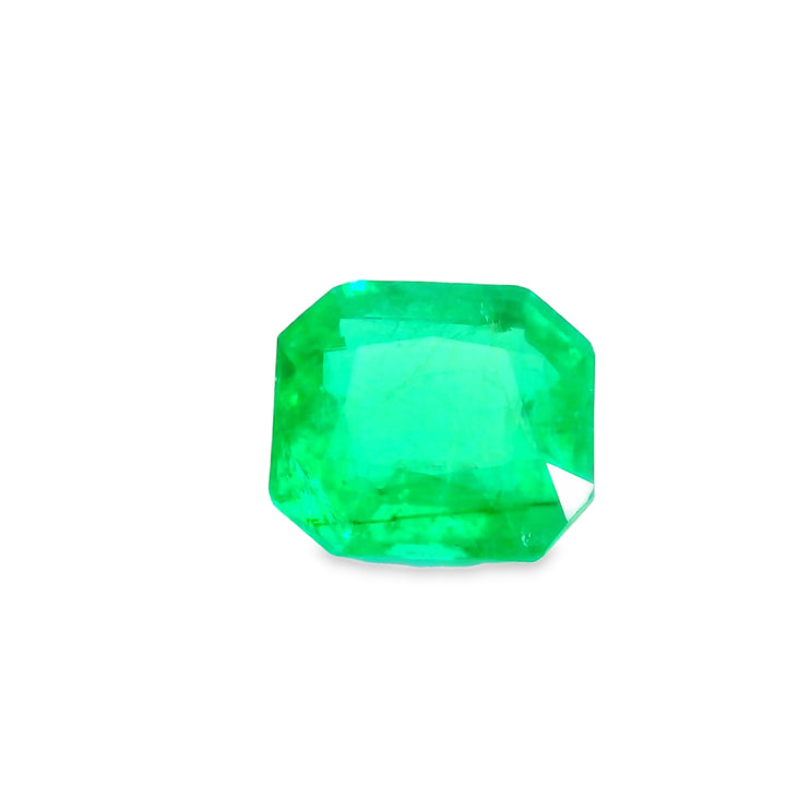 Émeraude Naturelle de Zambie – 3.91 ct – Faiblement Huilée – Taille Émeraude - vue 1