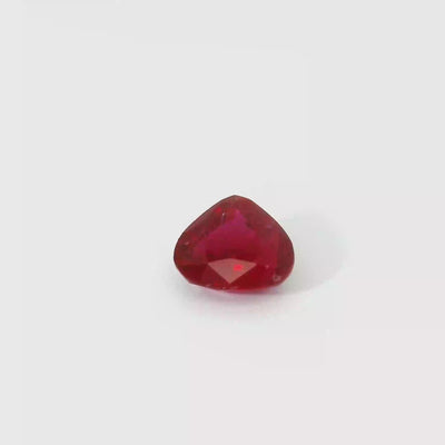 Rubis 0.7 carat chauffé