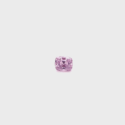 Spinelle rose 0.78 carats coussin