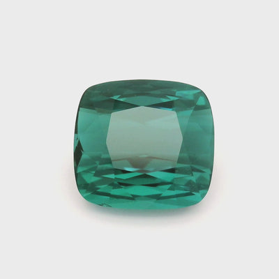 PRIX SUR DEMANDE Tourmaline indicolite 12.87 carats coussin