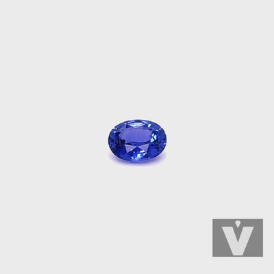 *PRIX SUR DEMANDE*Saphir bleu 3.12 carats ovale non chauffé