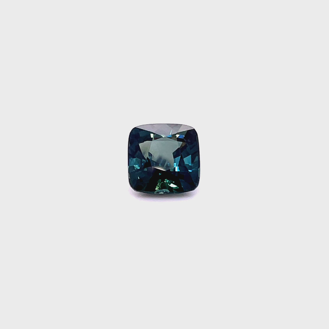 Saphir Rectangulaire 4,16 Carats - Pierre Naturelle Bleue, Traitement Thermique, Qualité Taille Très Bonne