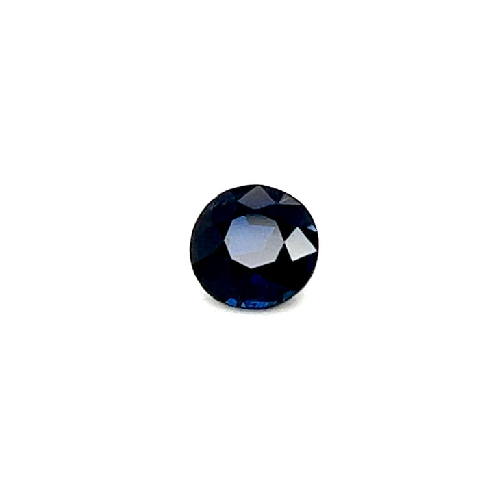 Saphir bleu 0.94 carat rond non chauffé - vue 1