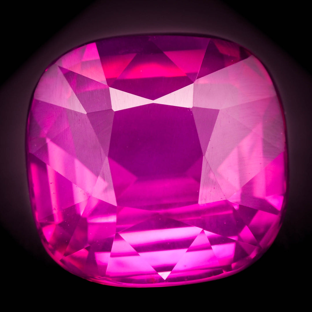 Saphir Rose Naturel Taille Coussin 4,35 Ct, œil Impeccable, Certifié EGL, Inde