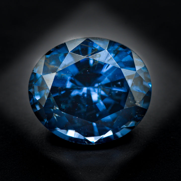 Spinelle bleu 2.37 carats ovale - vue 1