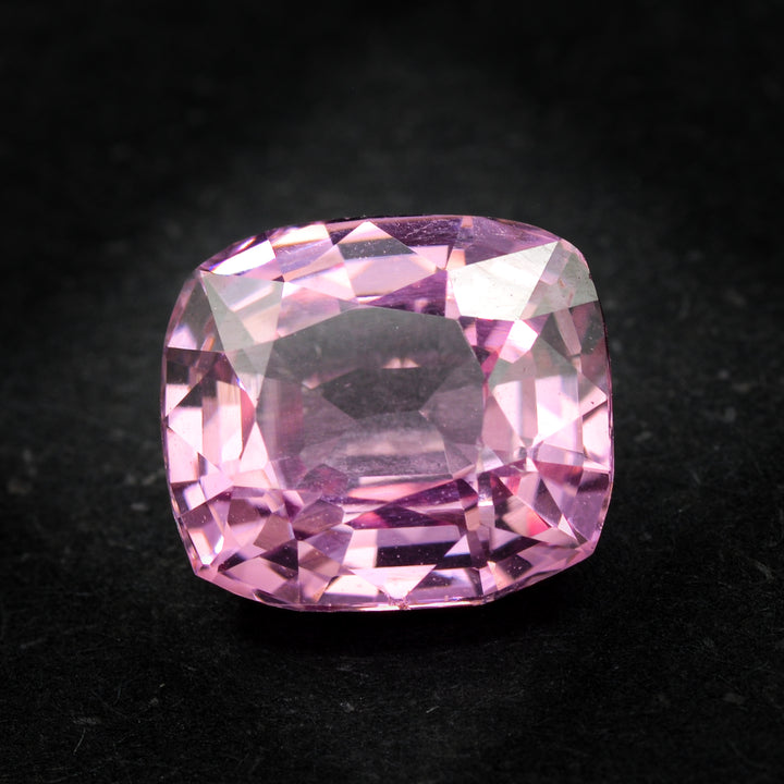 Spinelle rose 2.98 carats coussin non traité Tadjikistan - vue 1