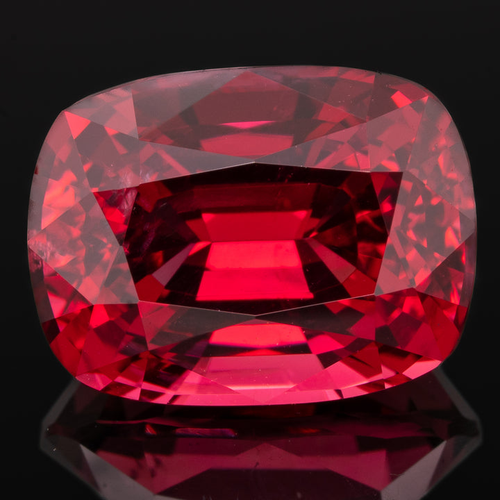 Spinelle rouge 2.14 carats coussin - vue 1
