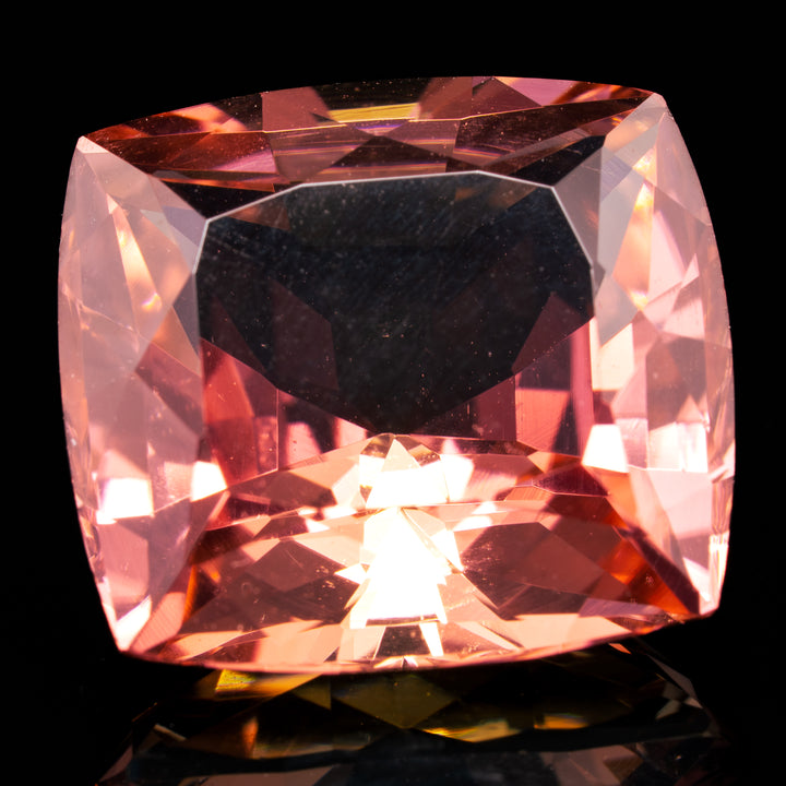 Tourmaline rose 13.71 carats coussin - vue 1
