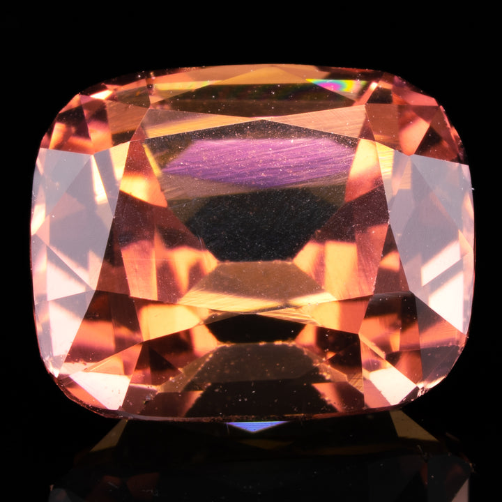 Tourmaline rose 3.50 carats coussin - vue 1