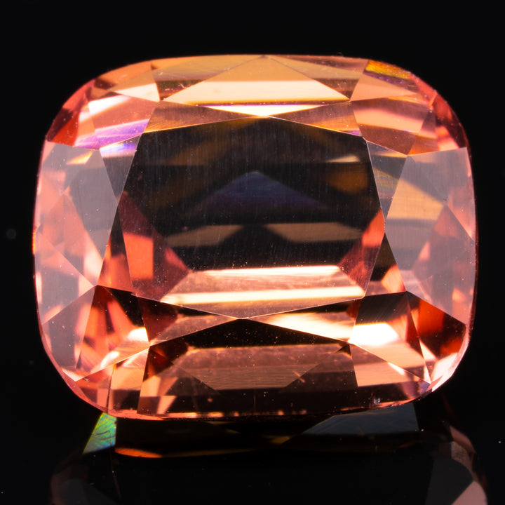 Tourmaline rose 5.57 carats coussin - vue 1