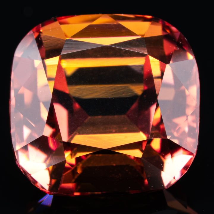 Tourmaline rose 7.79 carats coussin - vue 1