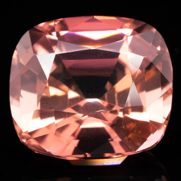 Tourmaline rose 9.61 carats coussin - vue 1