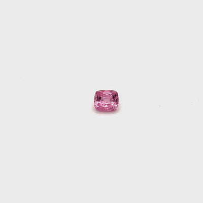Spinelle rose 3.15 carats coussin Tadjikistan