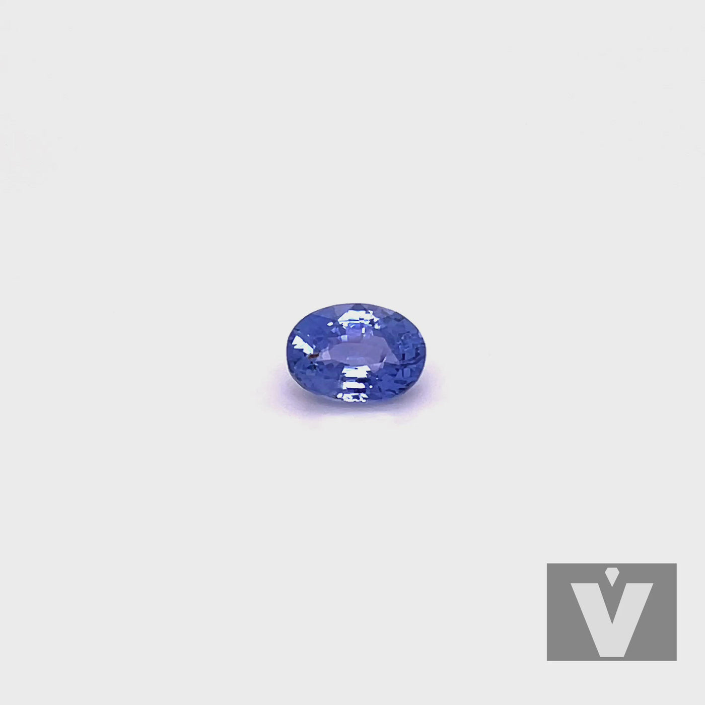 Saphir bleu 1.85 carats non chauffé ovale